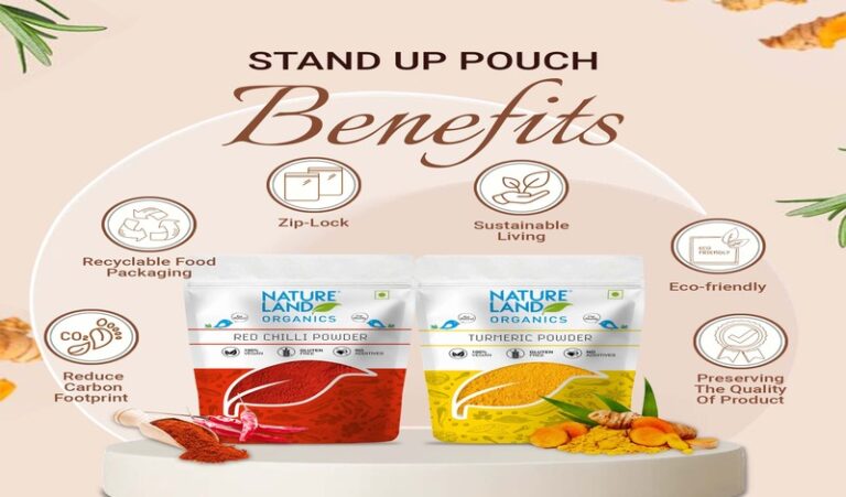 A Step Ahead In Sustainable Living: NatureLand Organics Introduces Innovative Recyclable Stand-Up Pouches For Fresher, Sustainable Food Packaging