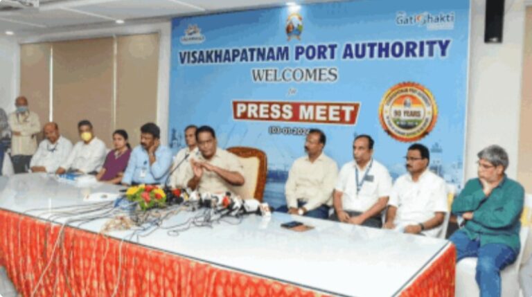 Vizag Port Sets Ambitious Target of 80 MT, Focuses On Record Growth And Sustainability In 2023-24