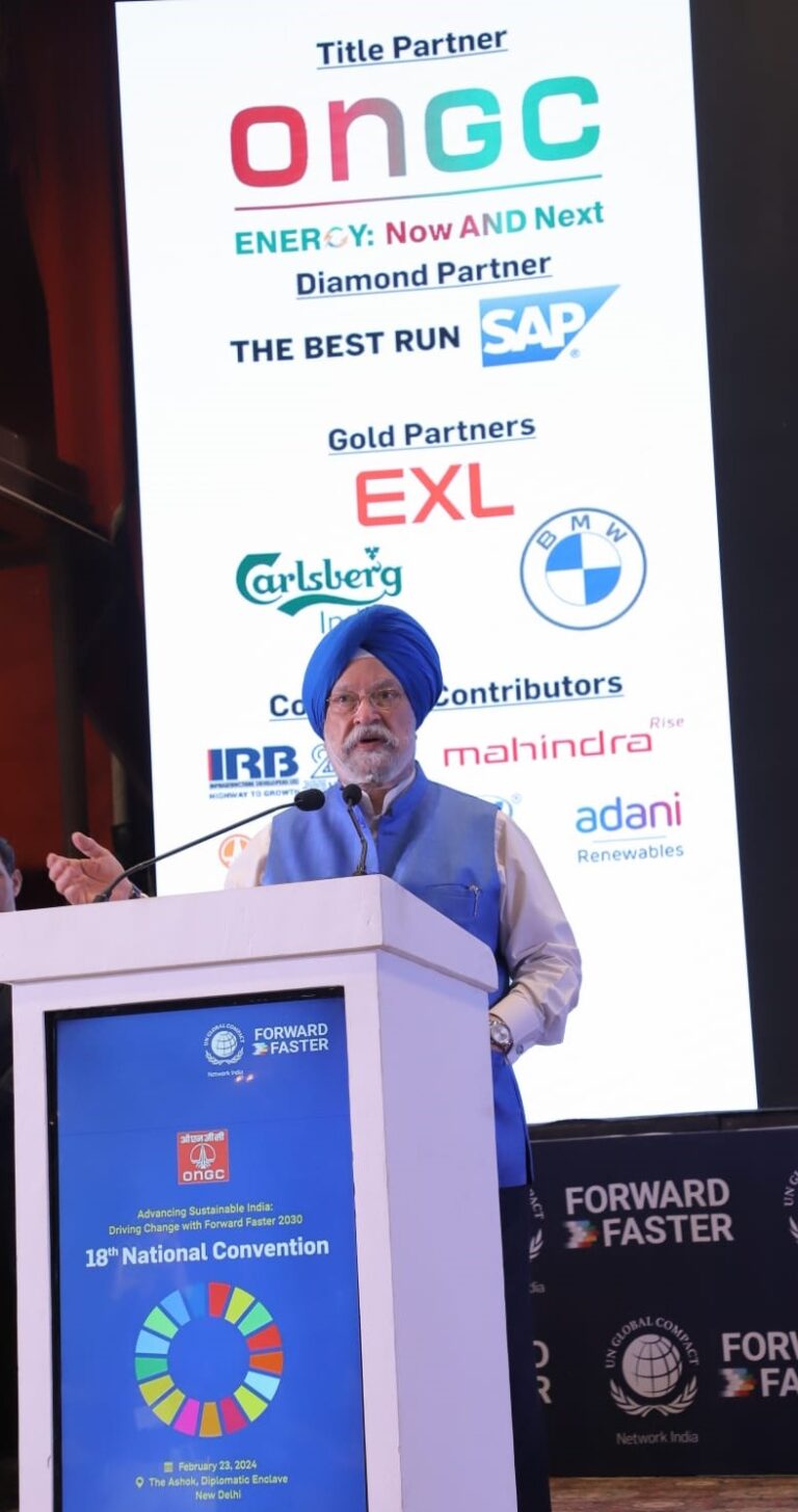 India’s UN Sustainability Progress Tops Global Average: Hardeep S. Puri