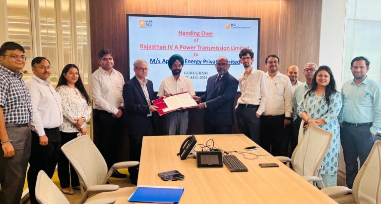 RECPDCL Transfers Rajasthan Power Transmission Project to Apraava Energy